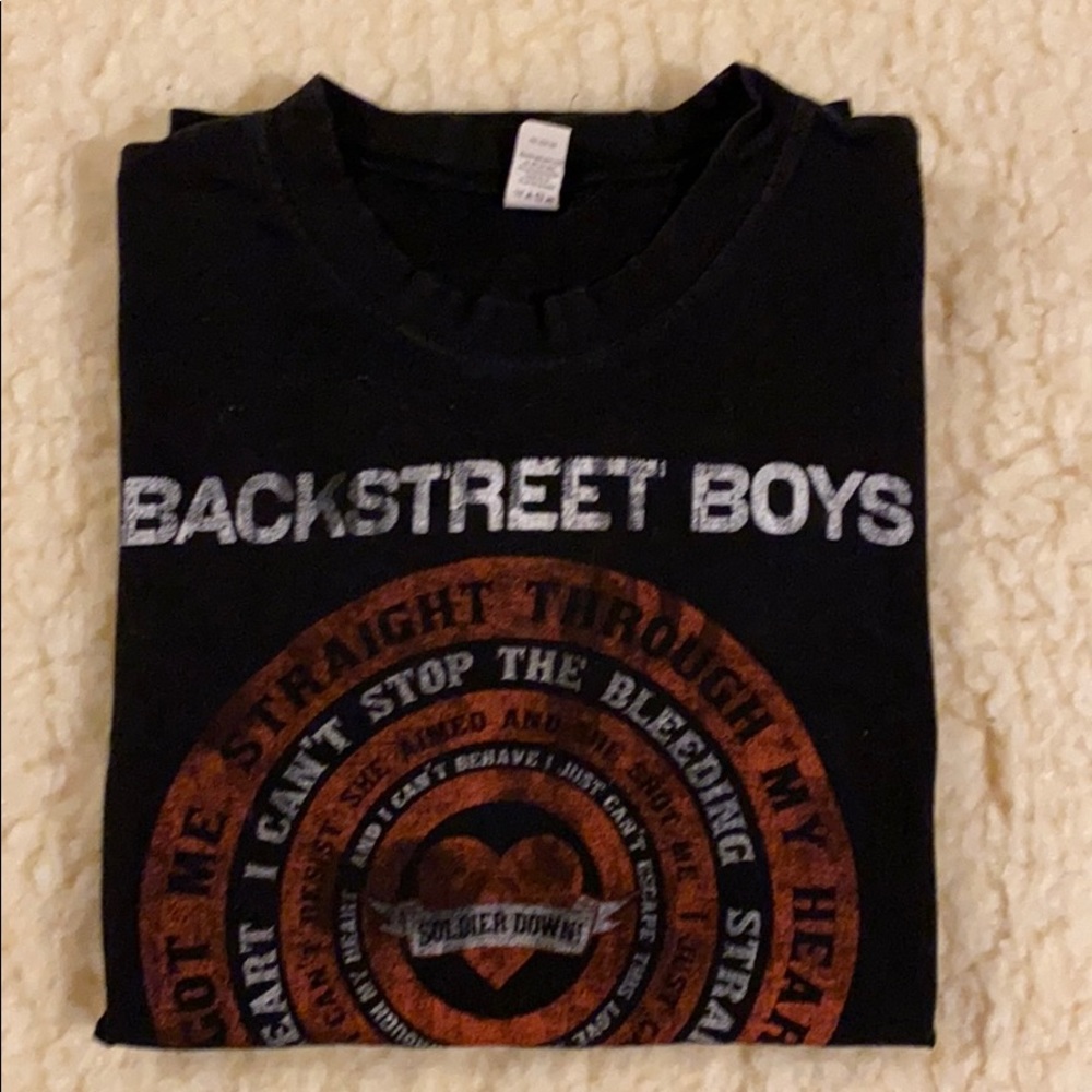 Ladies Backstreet Boys Concert Tee